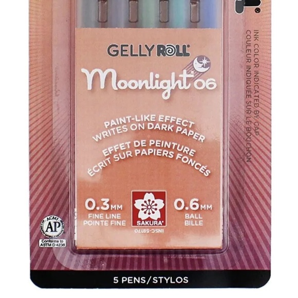 Gel pens SAKURA OF AMERICA GELLY ROLL MOONLIGHT LUNAR - Picture 3 of 5